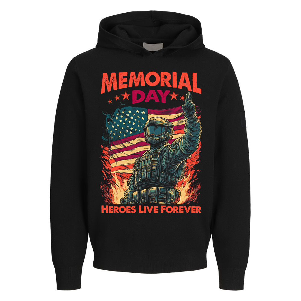 Memorial Day Honor Tee β Heroes Live Forever Edition