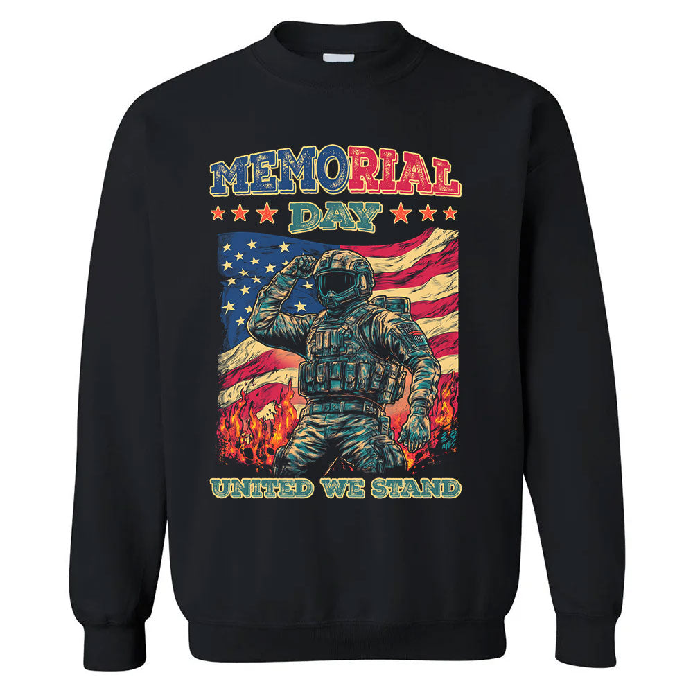 Memorial Day Vintage Tee – United We Stand Edition