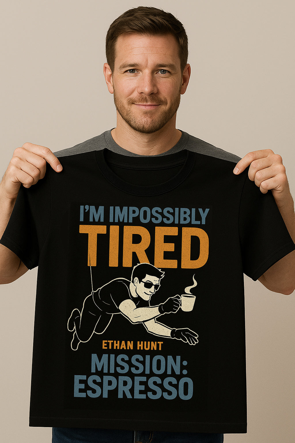 Mission Espresso – Funny Tactical Coffee Lover T-Shirt