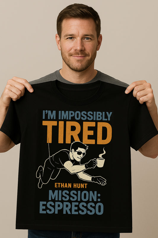 Mission Espresso – Funny Tactical Coffee Lover T-Shirt