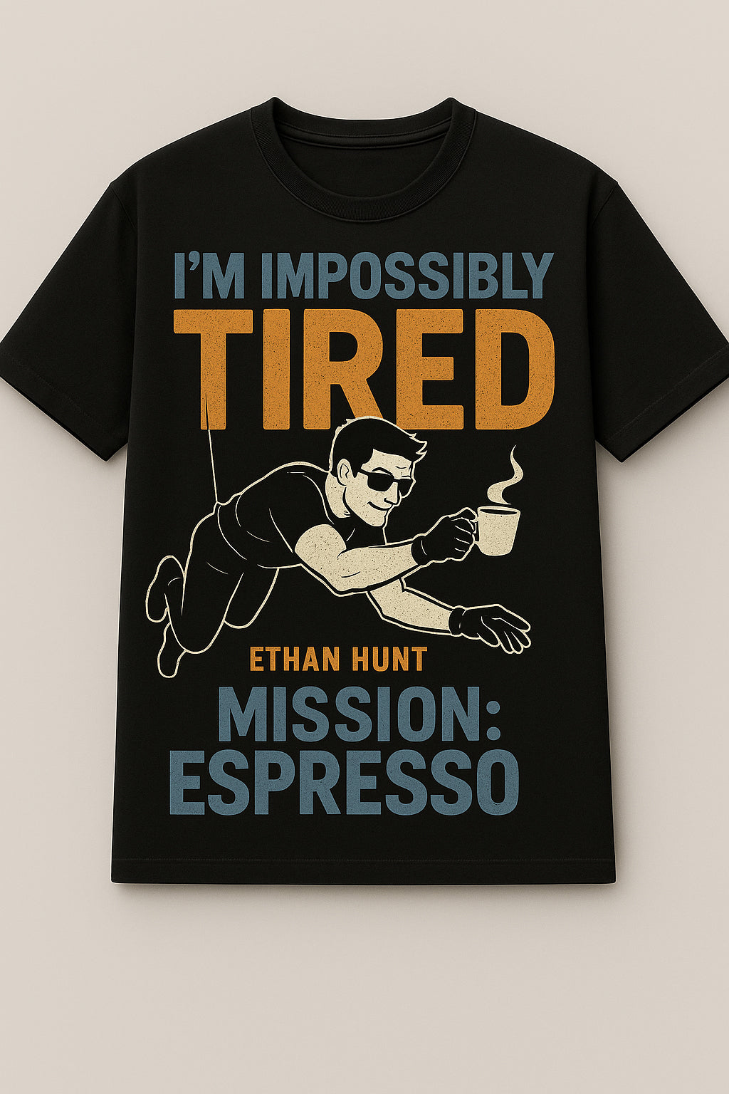 Mission Espresso – Funny Tactical Coffee Lover T-Shirt